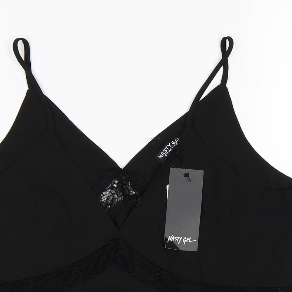 Nasty Gal Womens Black   Camisole Tank Size L