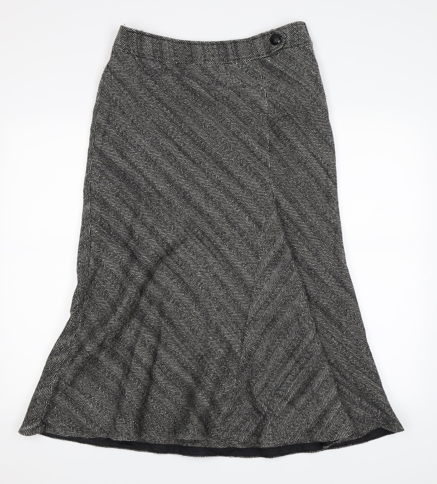 Marks and Spencer Womens Grey   Straight & Pencil Skirt Size 12
