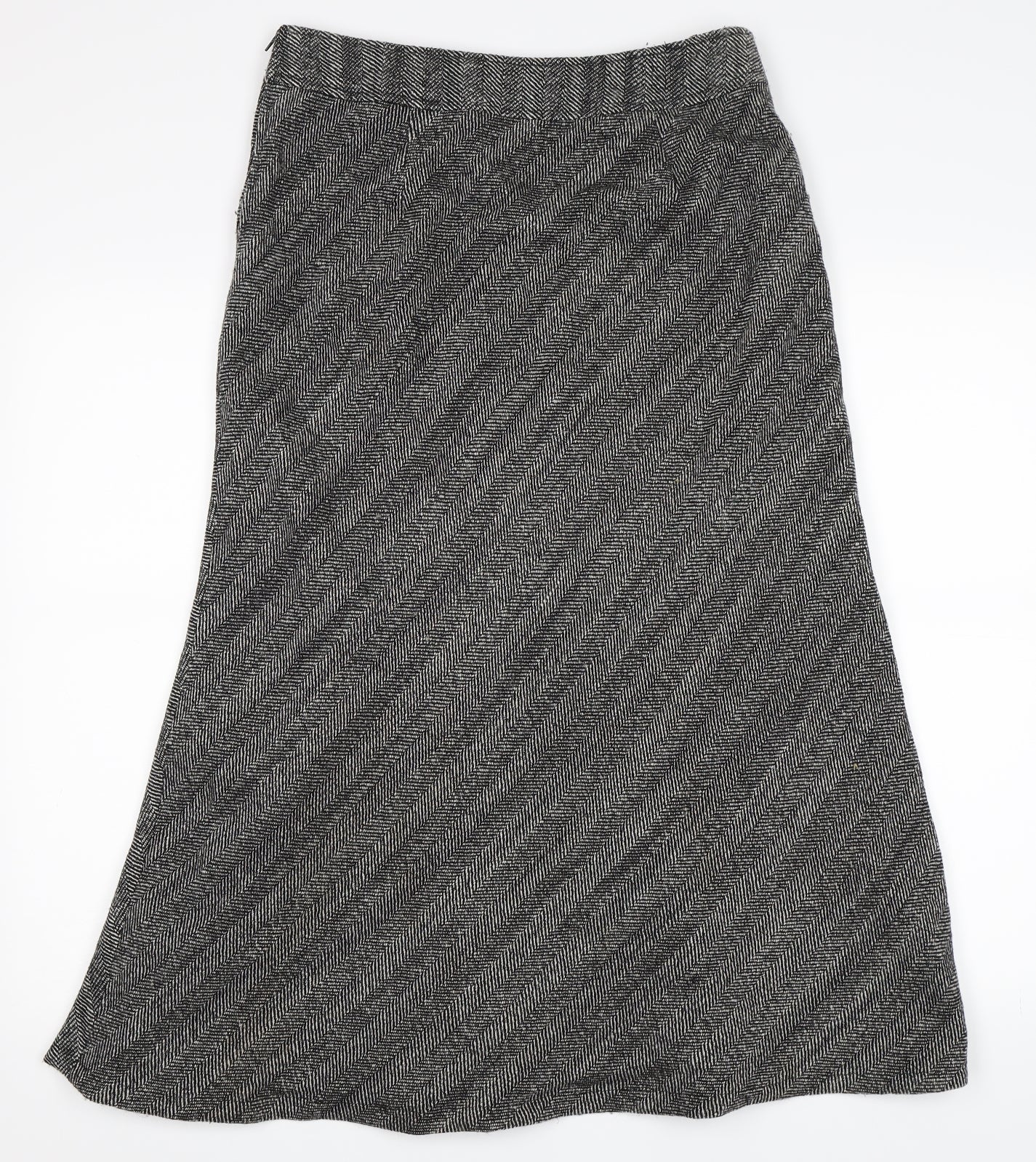 Marks and Spencer Womens Grey   Straight & Pencil Skirt Size 12