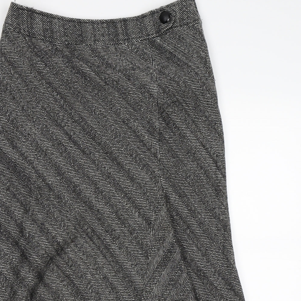 Marks and Spencer Womens Grey   Straight & Pencil Skirt Size 12
