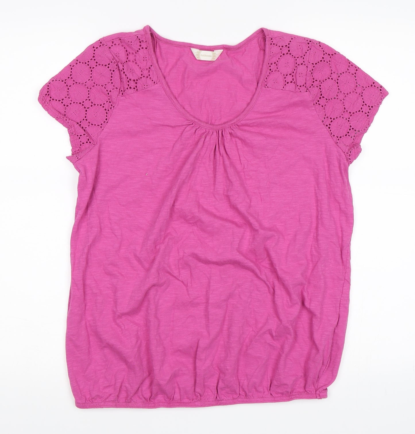 BHS Womens Pink   Basic T-Shirt Size 14