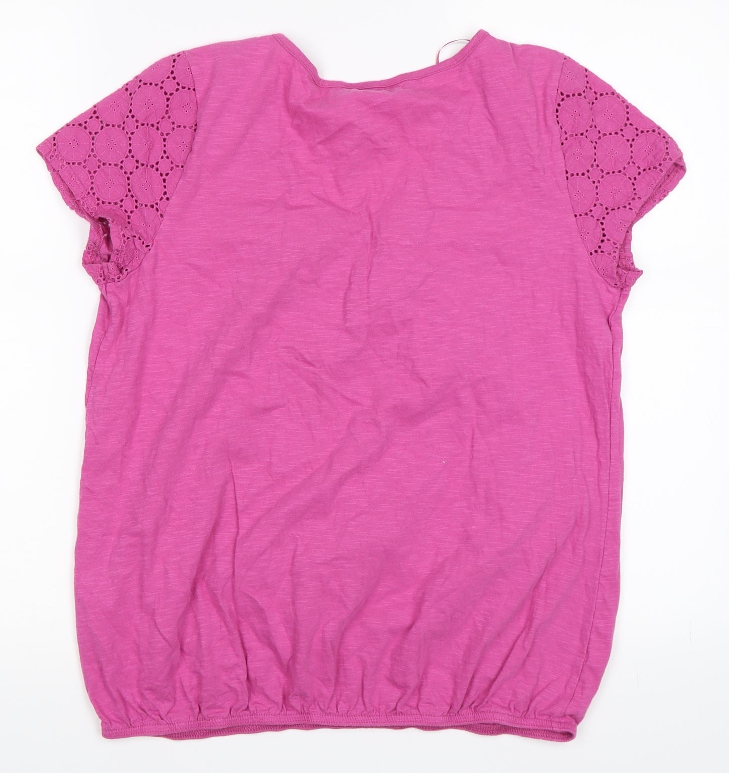 BHS Womens Pink   Basic T-Shirt Size 14