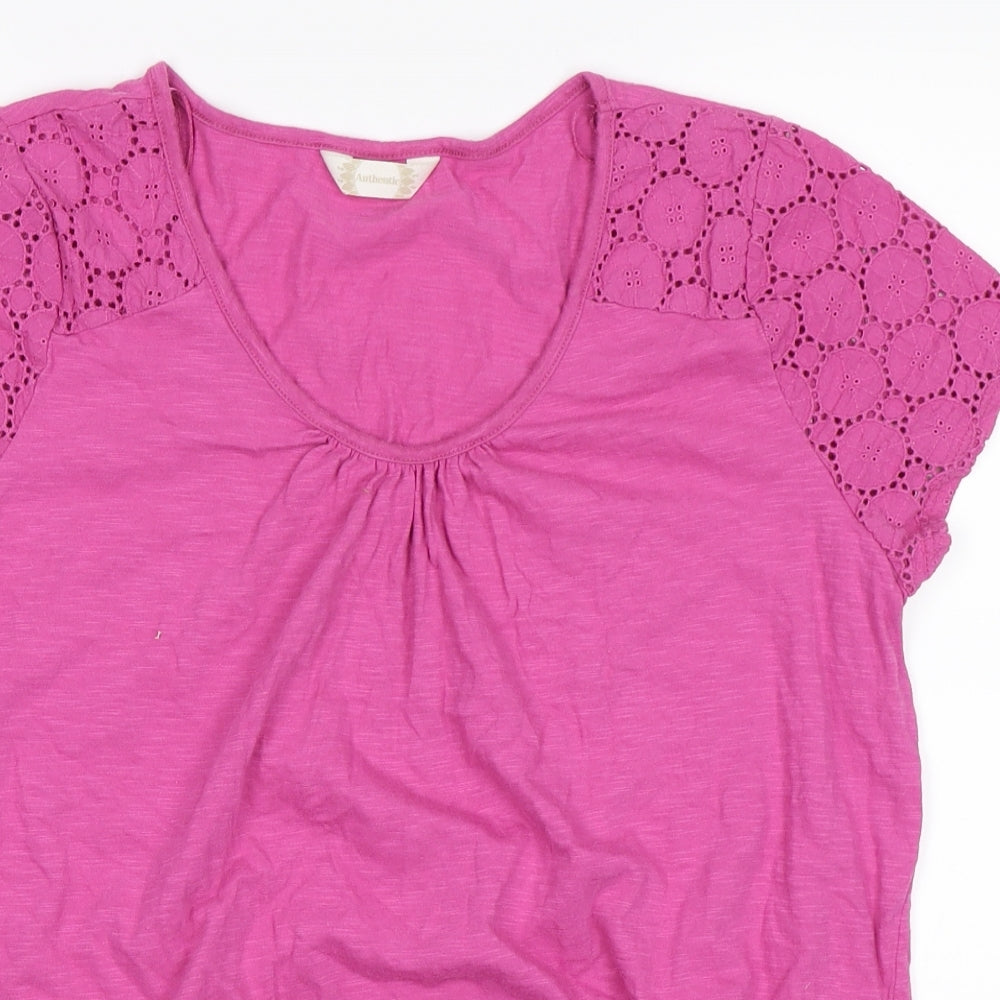 BHS Womens Pink   Basic T-Shirt Size 14