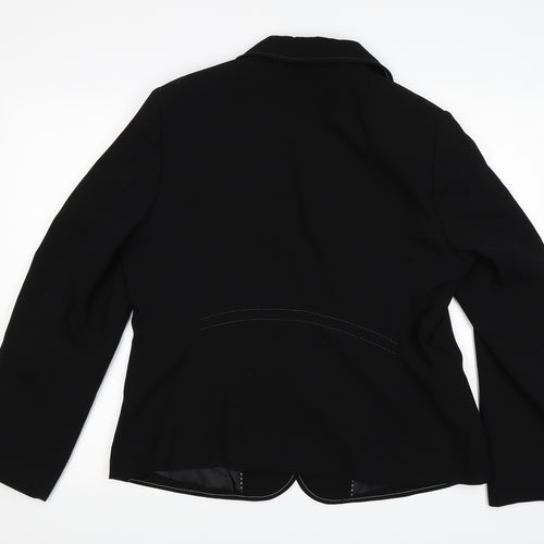 Marks and Spencer Womens Black   Jacket Blazer Size 18