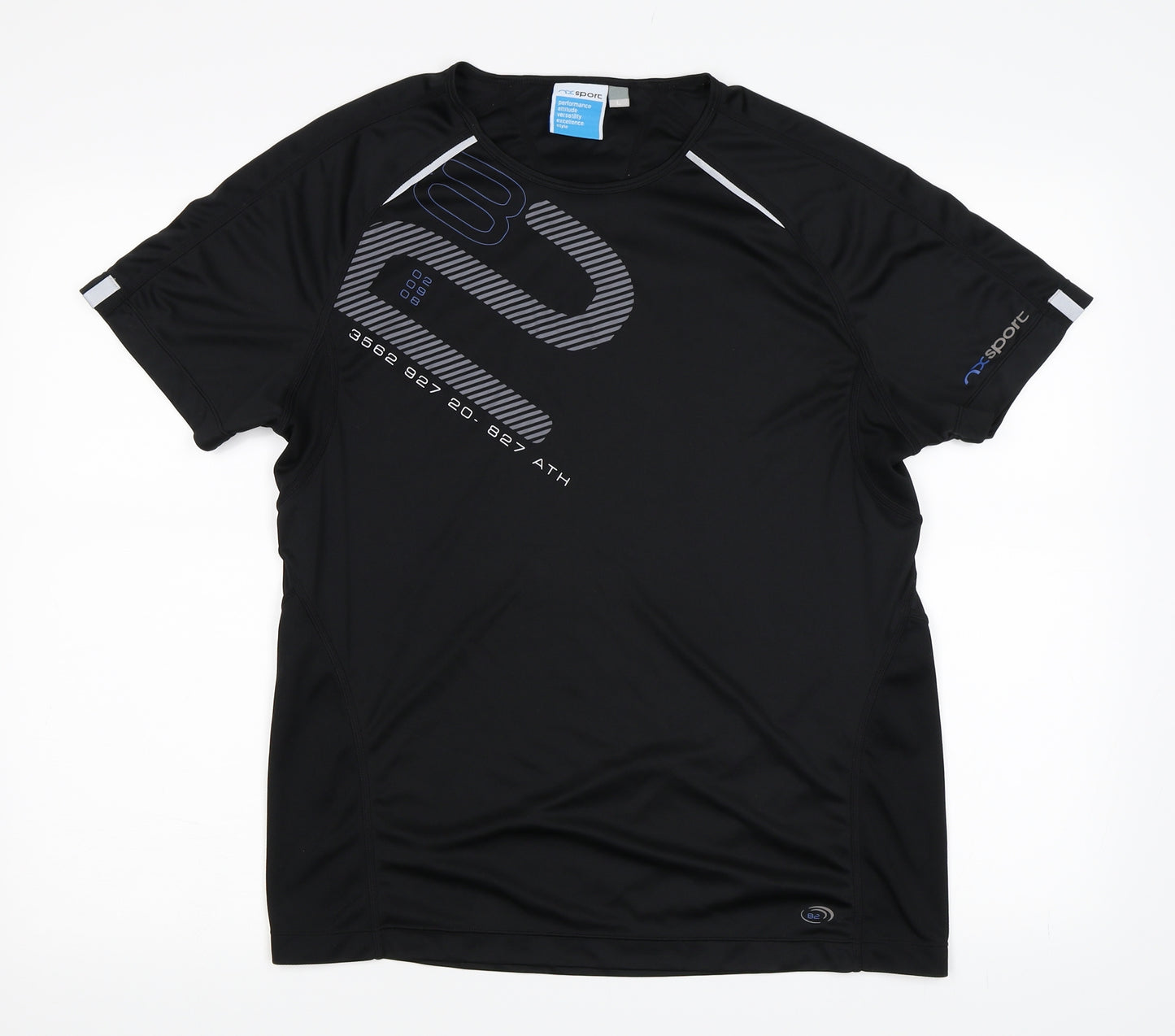 NEXT Mens Black   Basic T-Shirt Size L