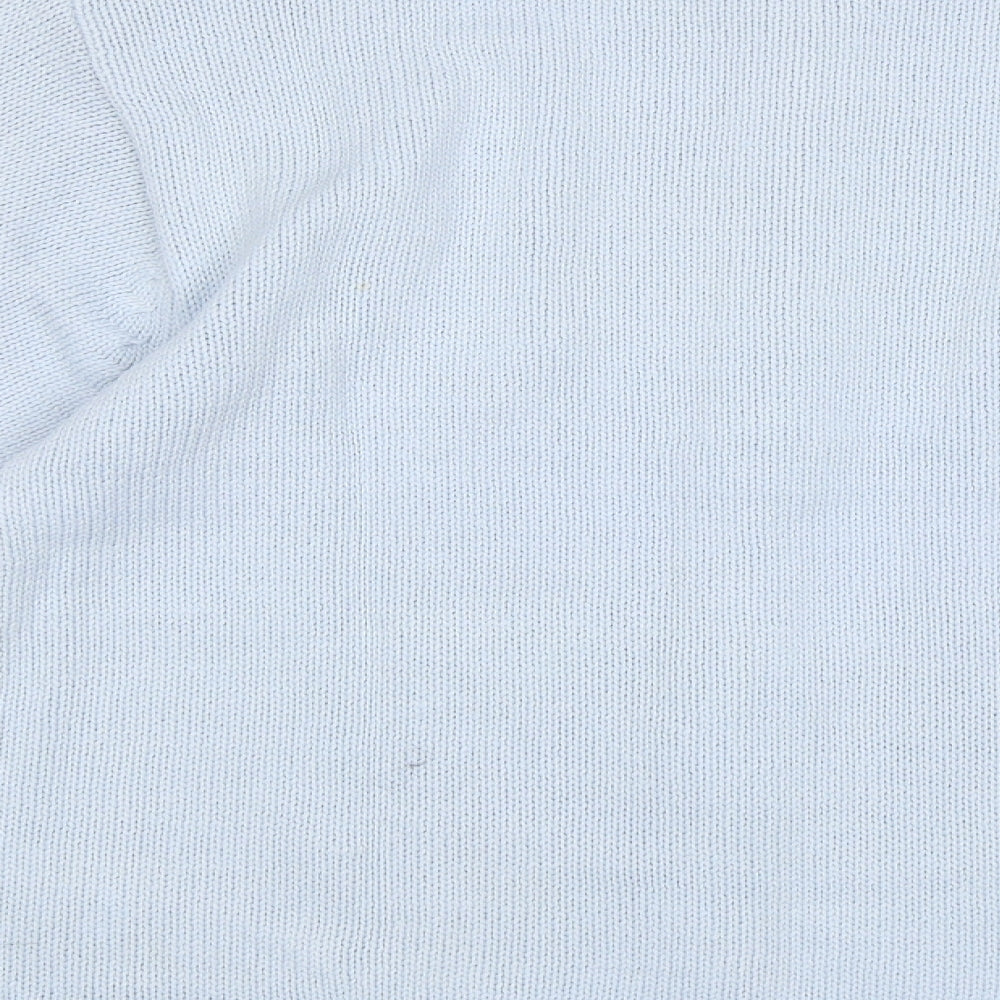 Donna Lewis Womens Blue   Full Zip Sweatshirt Size L