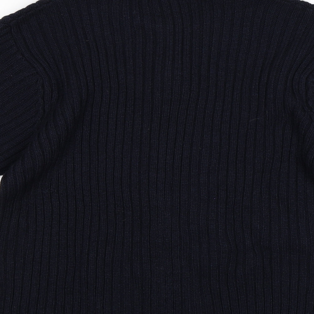 Donna Lewis Womens Black   Full Zip Sweatshirt Size M