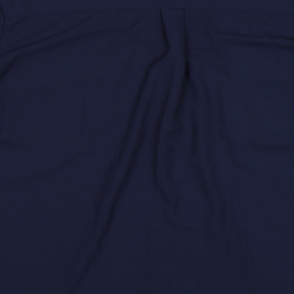Isle Womens Blue   Basic Blouse Size 22