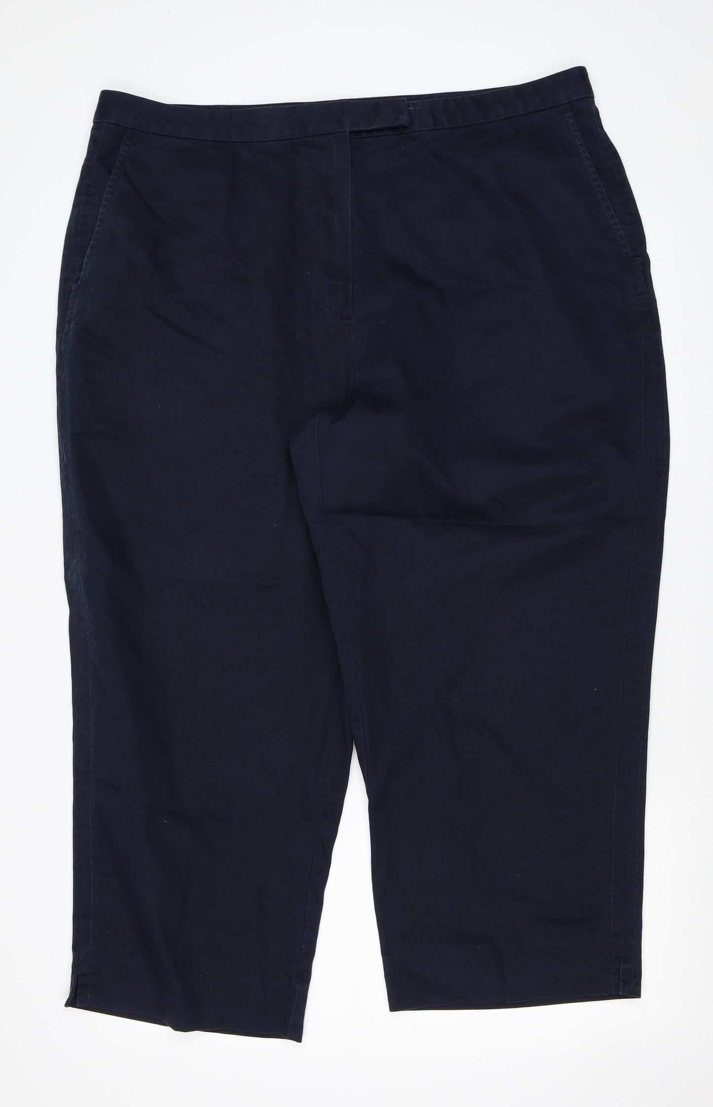 Maine Womens Blue   Chino Trousers Size 20 L24 in
