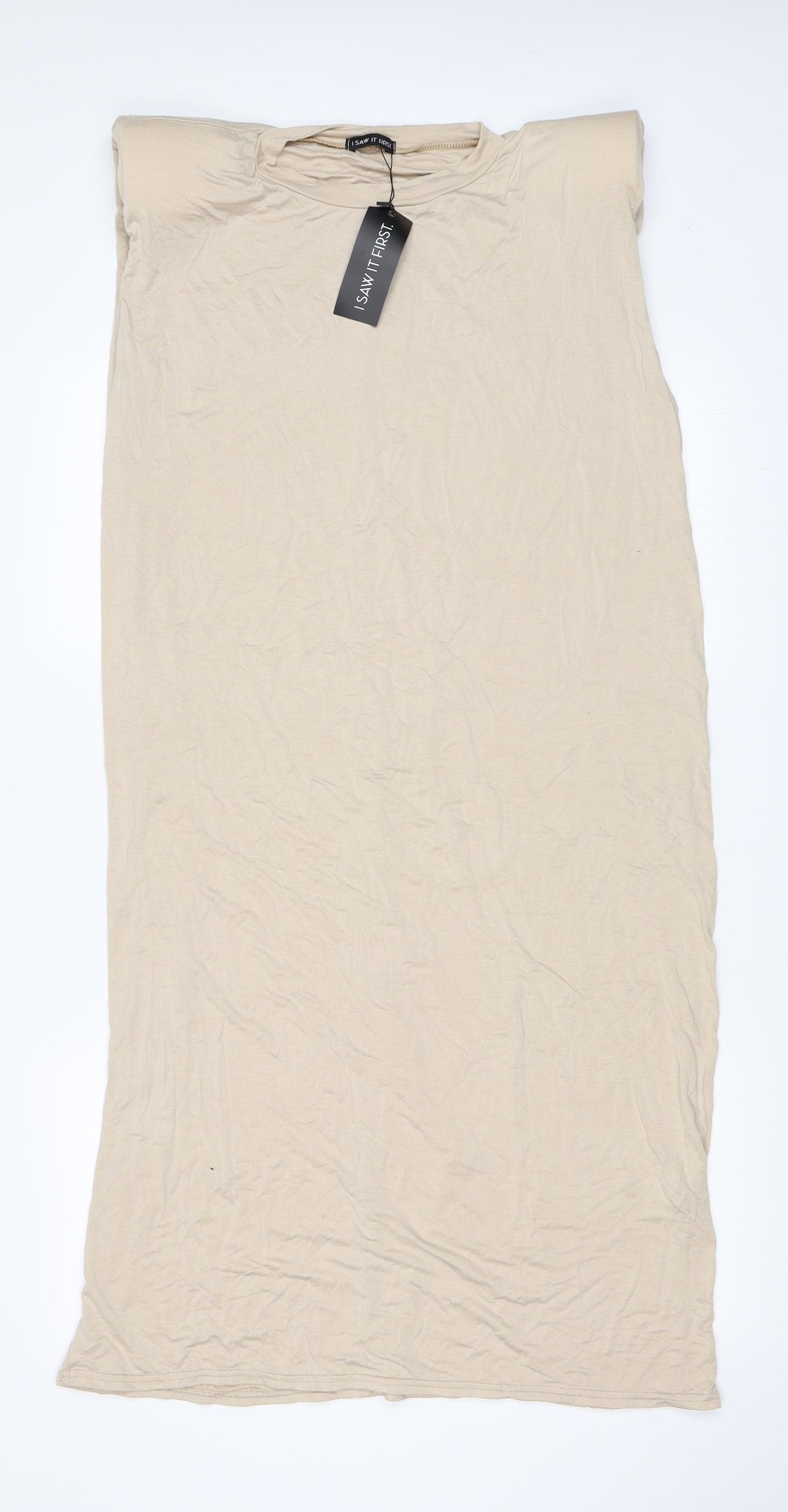 I SAW IT FIRST Womens Beige   Maxi  Size 14