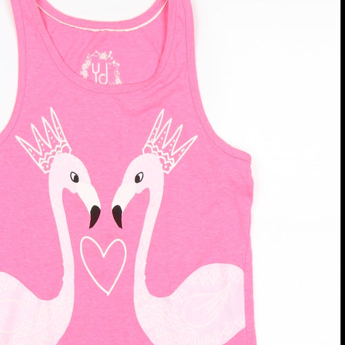 Primark Girls Pink   Basic Tank Size 12-13 Years