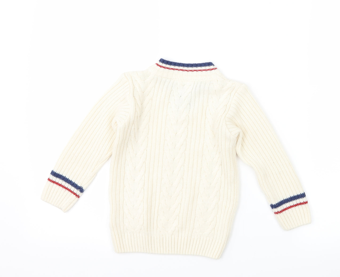 River Island Girls Ivory   Pullover Jumper Size 2-3 Years