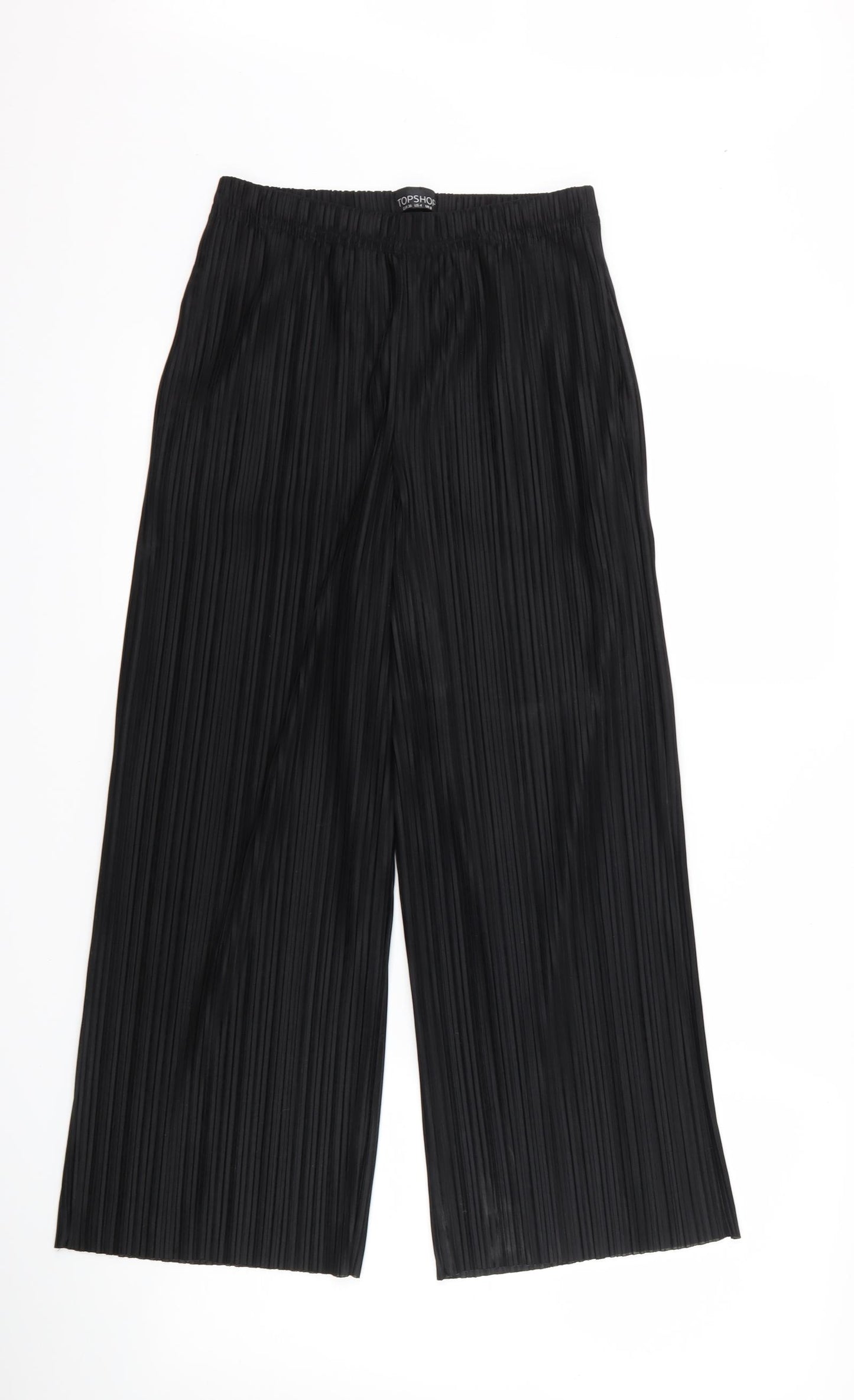 Topshop Womens Black   Trousers  Size 8 L28 in