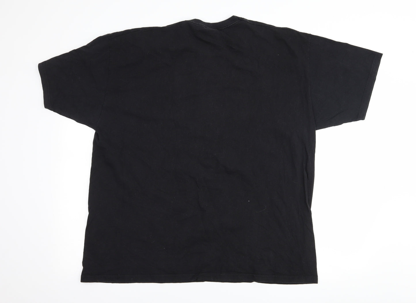 Fruit of the Loom Mens Black    T-Shirt Size 2XL  - sons of alderaan