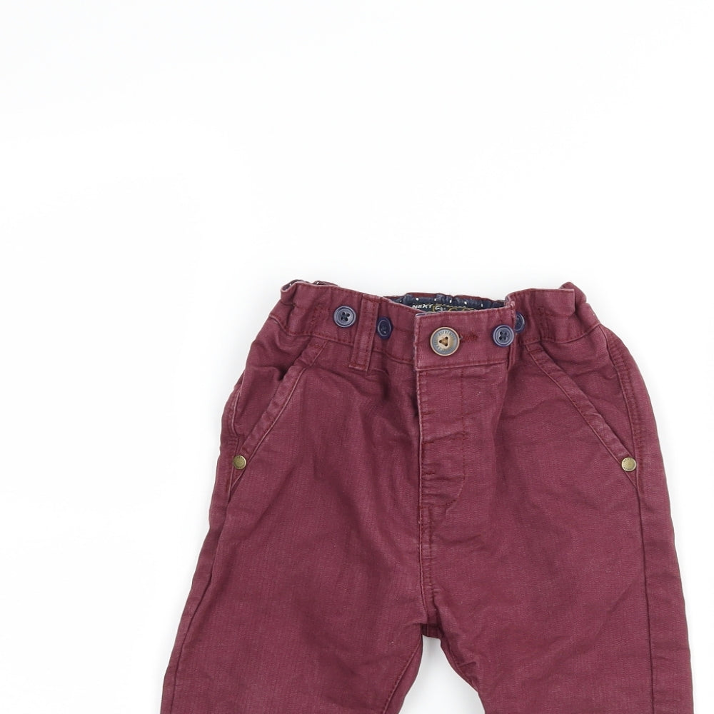 NEXT Boys Purple   Capri Trousers Size 18-24 Months  - chino