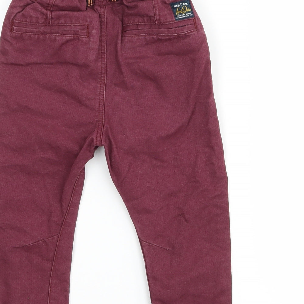 NEXT Boys Purple   Capri Trousers Size 18-24 Months  - chino