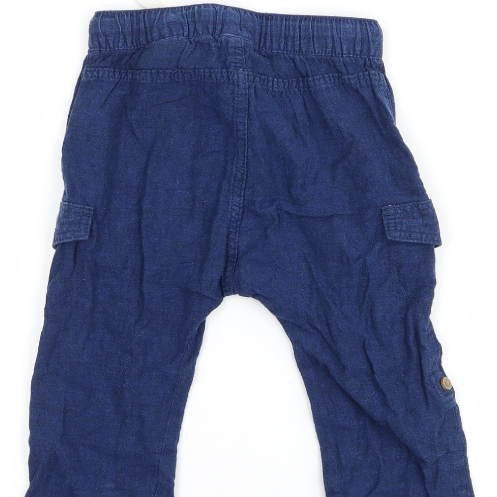 H&M Boys Blue   Capri Trousers Size 18-24 Months