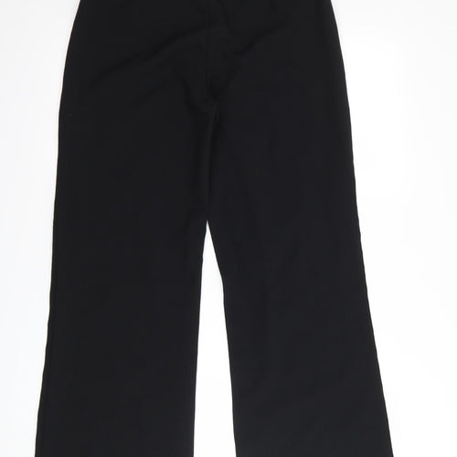 F&F Womens Black   Trousers  Size 8 L27 in