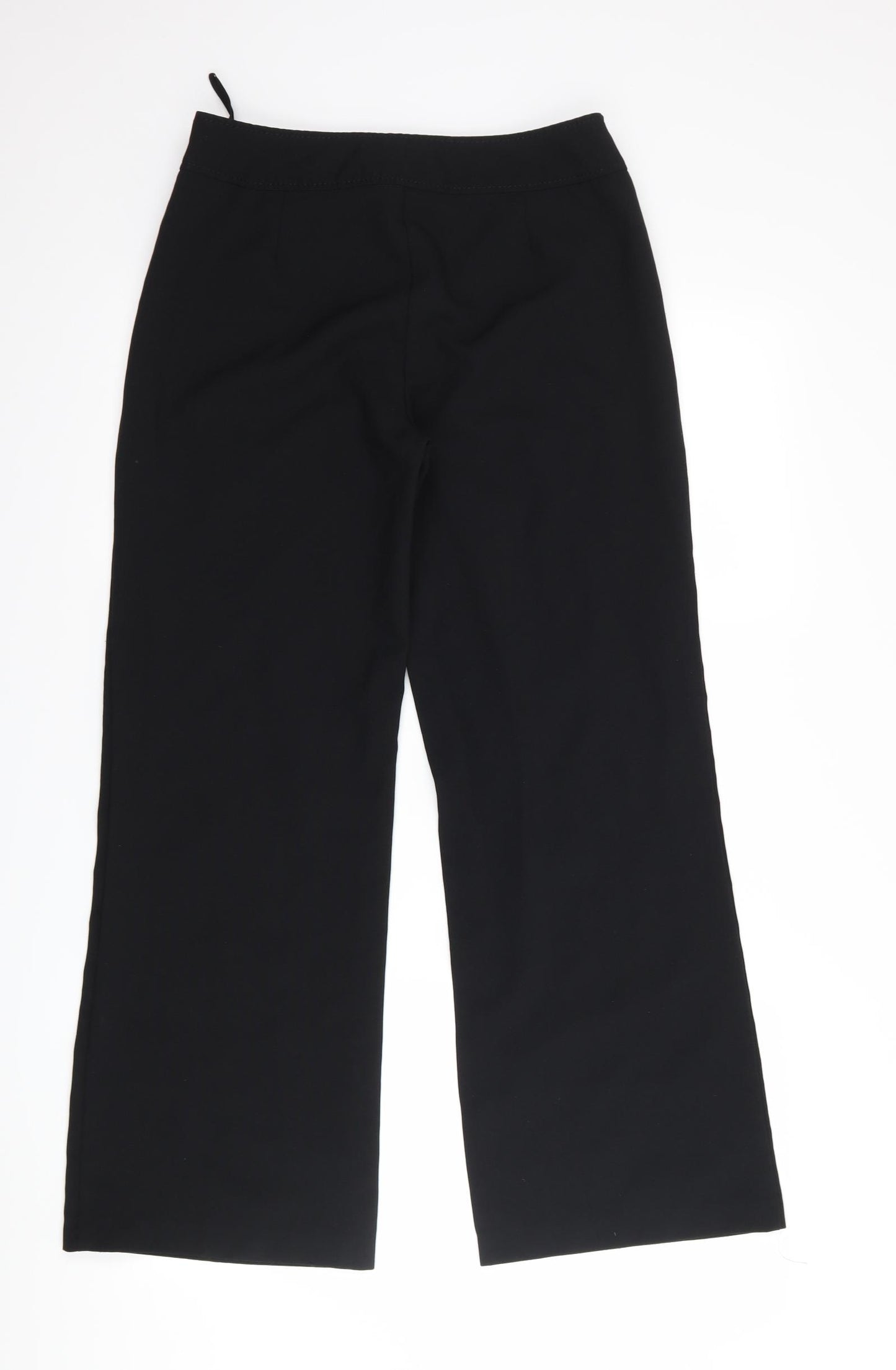 F&F Womens Black   Trousers  Size 8 L27 in