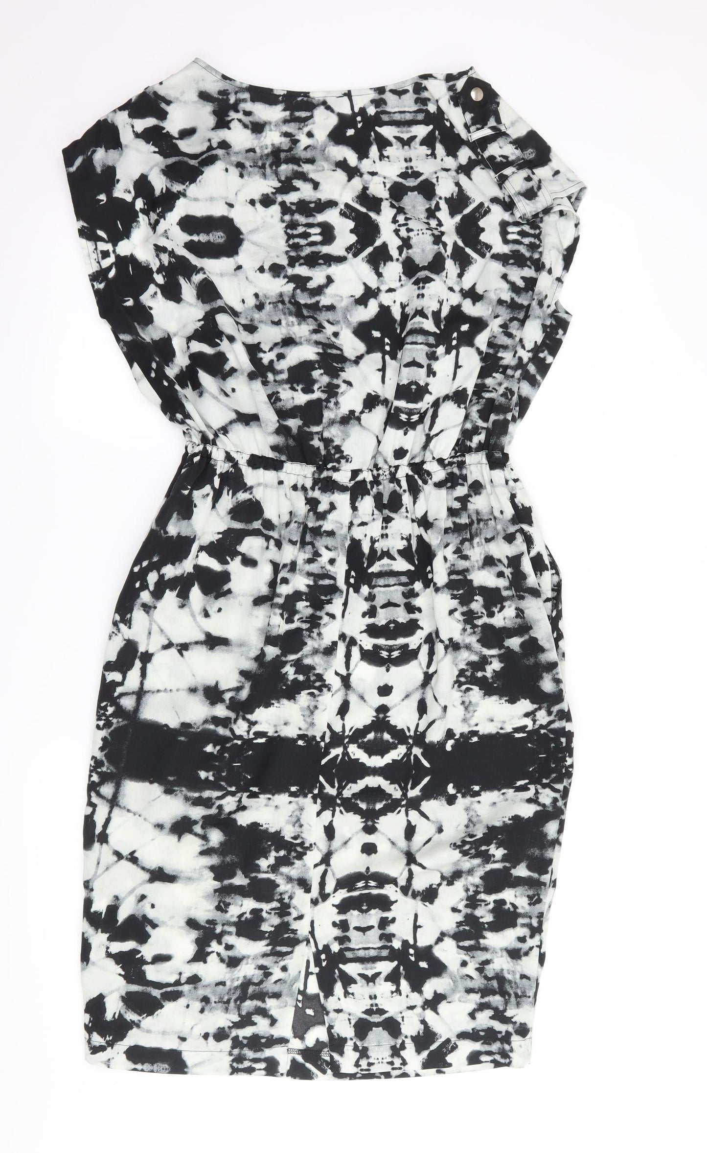 River Island Womens Black   Shift  Size 12  - Tie Dye