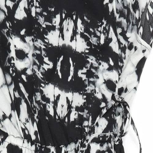 River Island Womens Black   Shift  Size 12  - Tie Dye