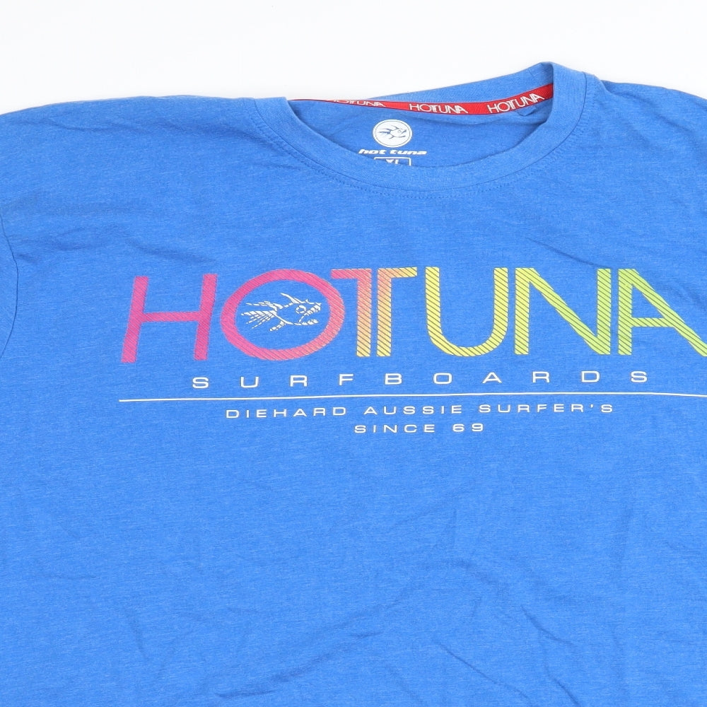 Hot Tuna Mens Blue    T-Shirt Size XL