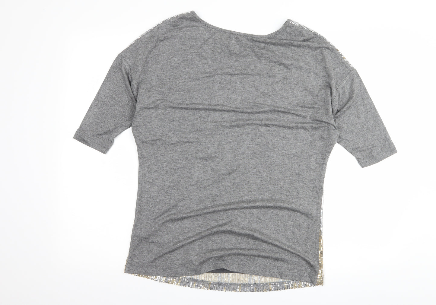 Avon Womens Grey   Basic T-Shirt Size 10