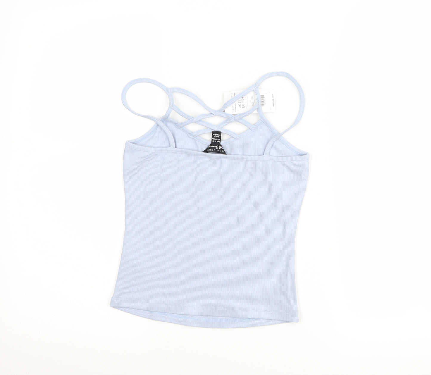 New Look Girls Blue   Camisole Tank Size 14-15 Years