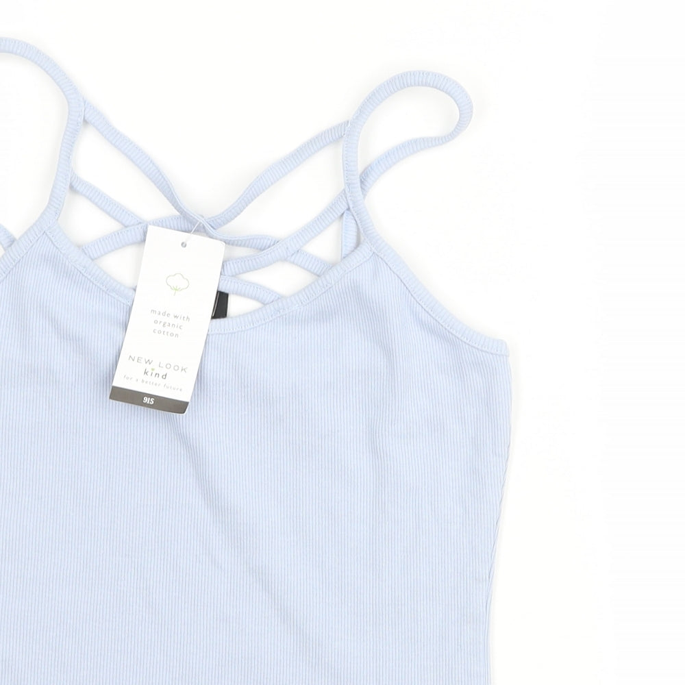 New Look Girls Blue   Camisole Tank Size 14-15 Years