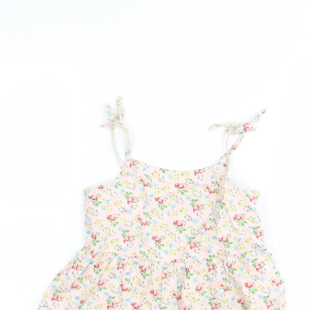 NEXT Girls Pink Floral  A-Line  Size 4 Years