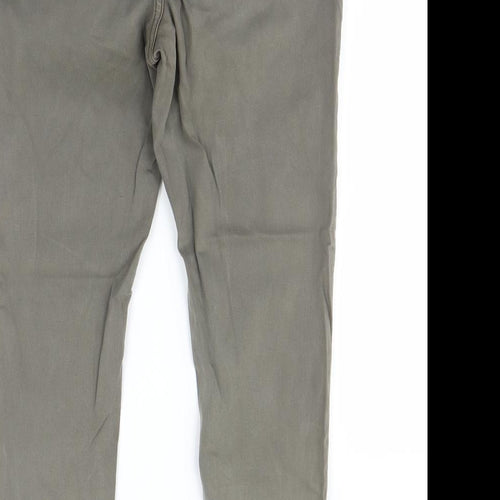 George Womens Green   Straight Jeans Size 16 L30 in