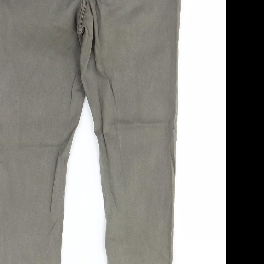 George Womens Green   Straight Jeans Size 16 L30 in