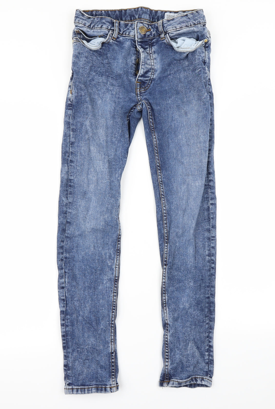 denim&co Womens Blue   Mom Jeans Size 10 L29 in
