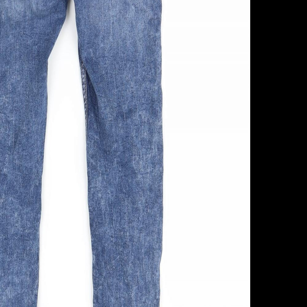 denim&co Womens Blue   Mom Jeans Size 10 L29 in