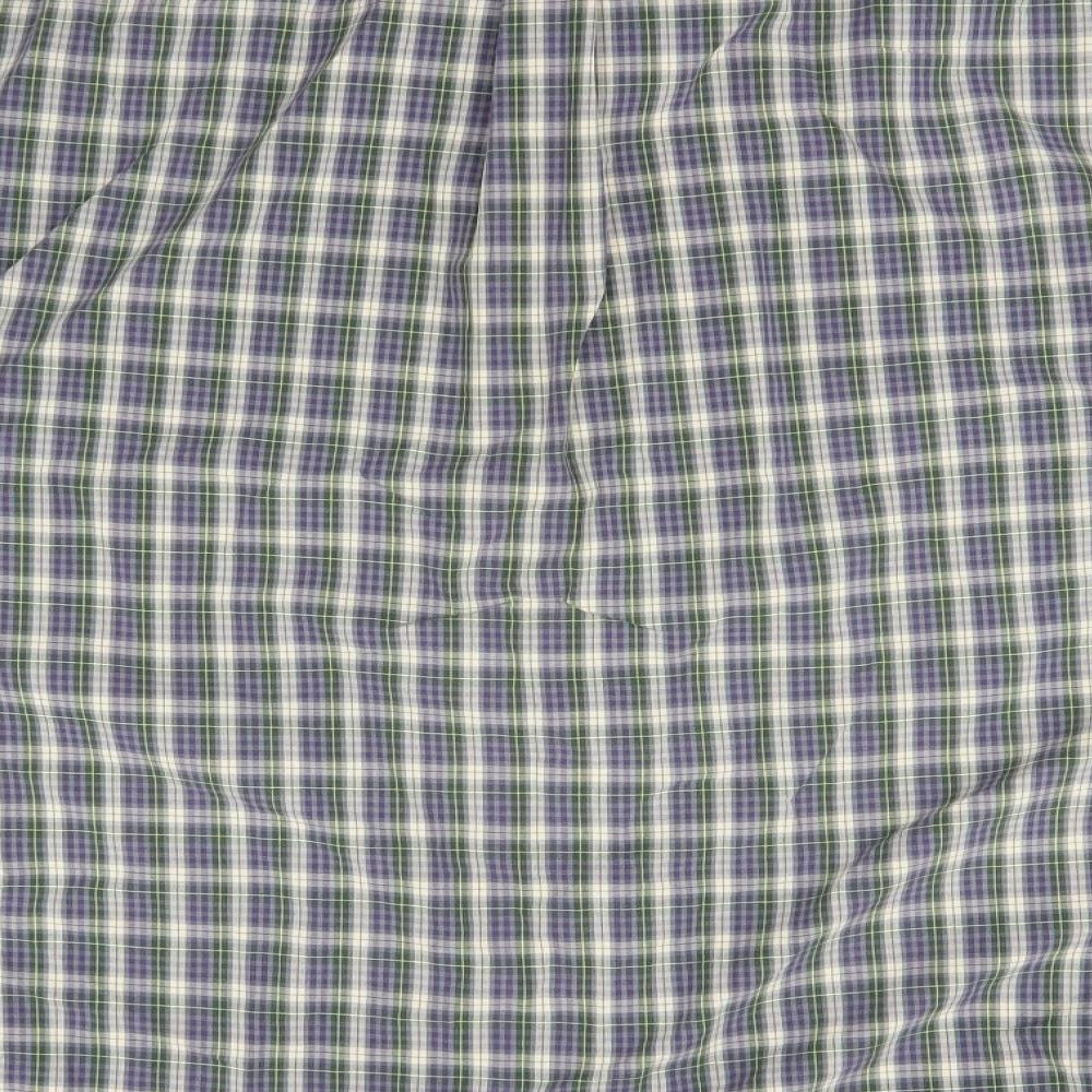 Ralph Lauren Mens Beige Check   Dress Shirt Size XL