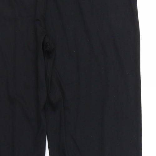 Kit Womens Black   Sweatpants Trousers Size 16 L29 in