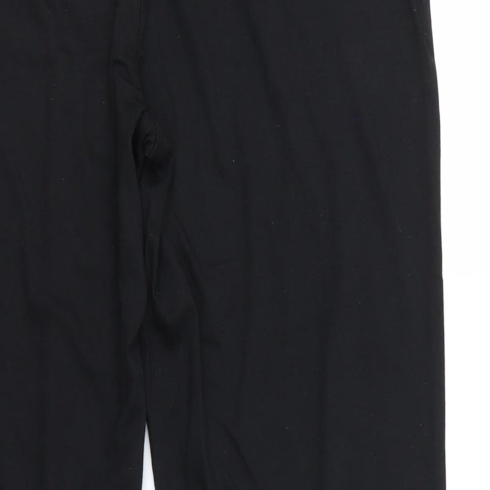 Kit Womens Black   Sweatpants Trousers Size 16 L29 in
