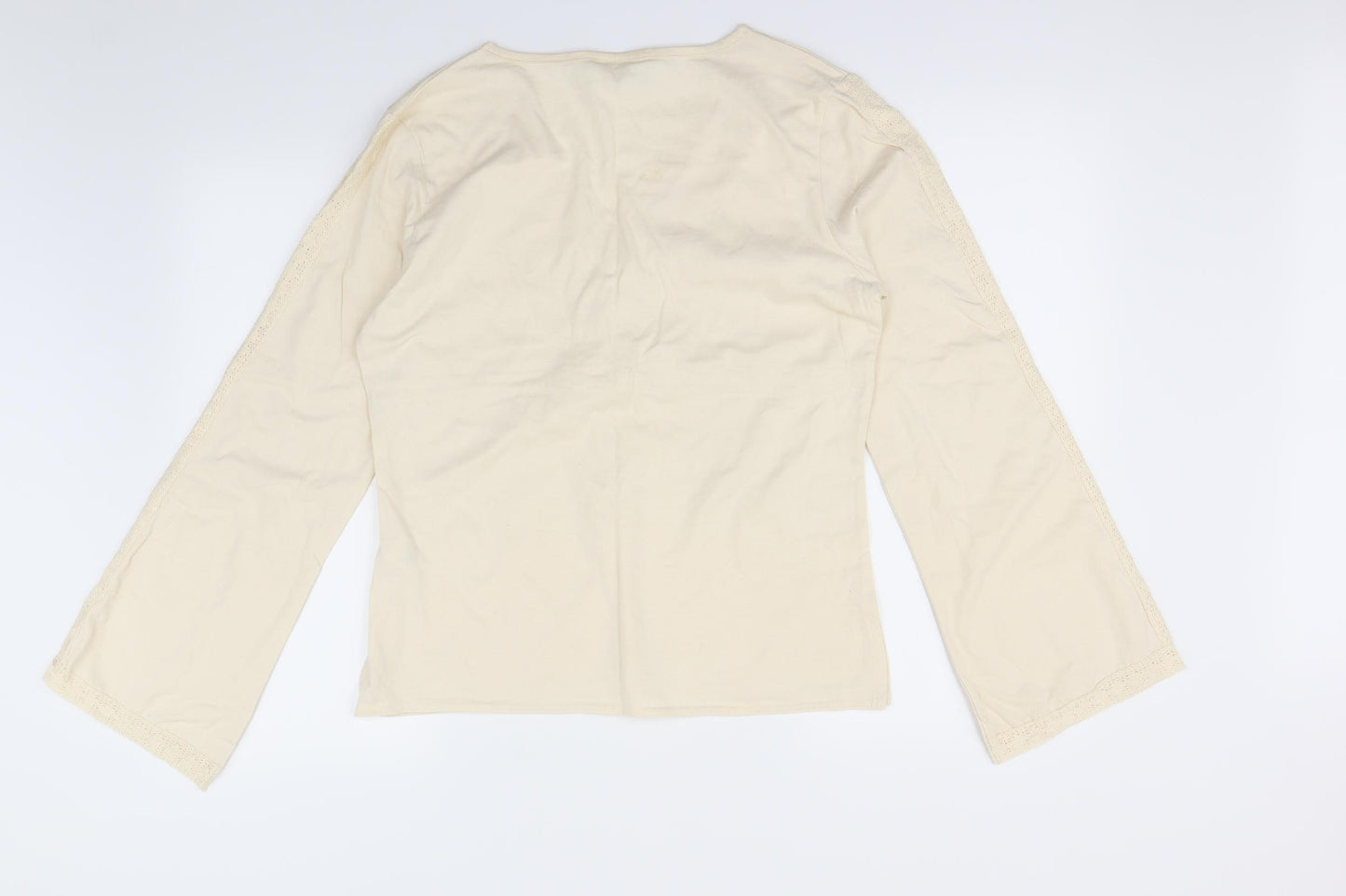 nouveau Womens Beige   Basic Blouse Size L