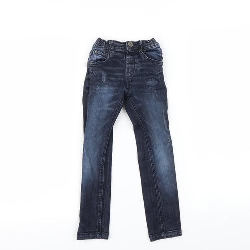 Preworn Boys Blue   Skinny Jeans Size 4 Years