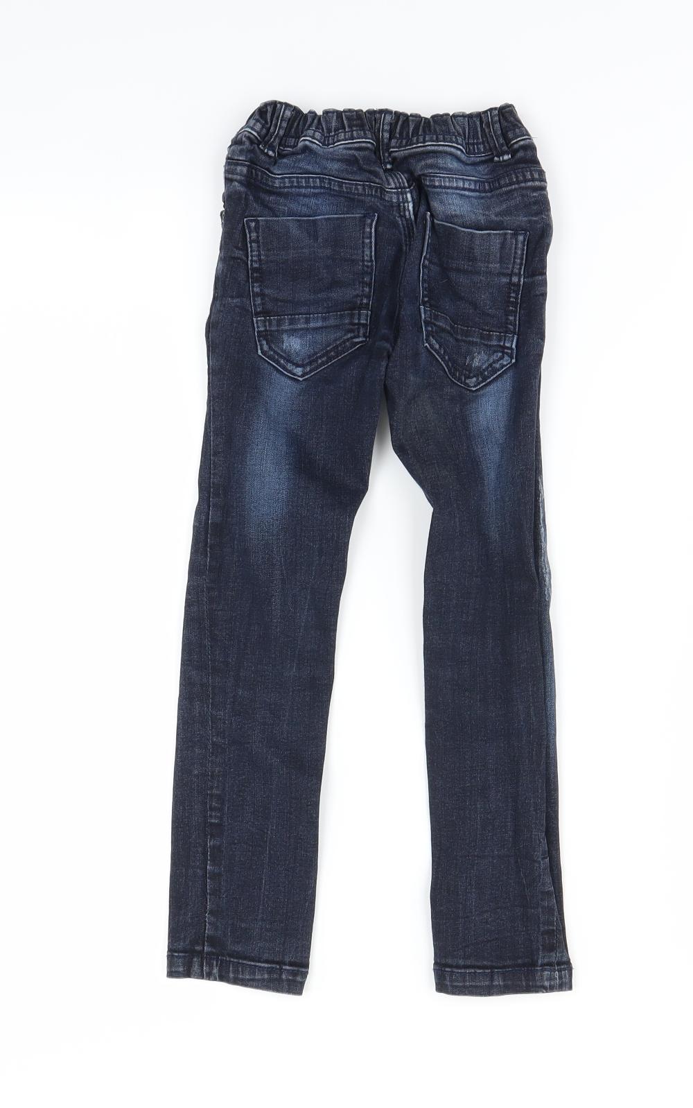 Preworn Boys Blue   Skinny Jeans Size 4 Years