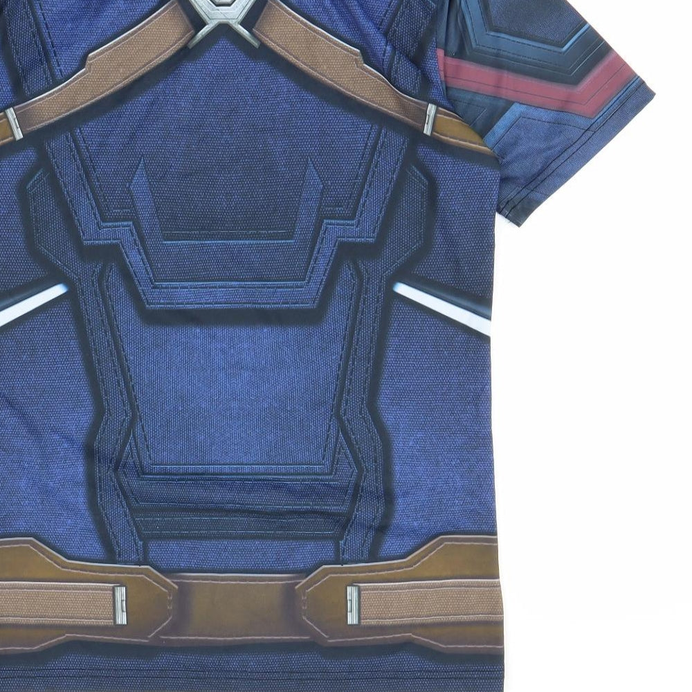 Preworn Mens Multicoloured    T-Shirt Size M