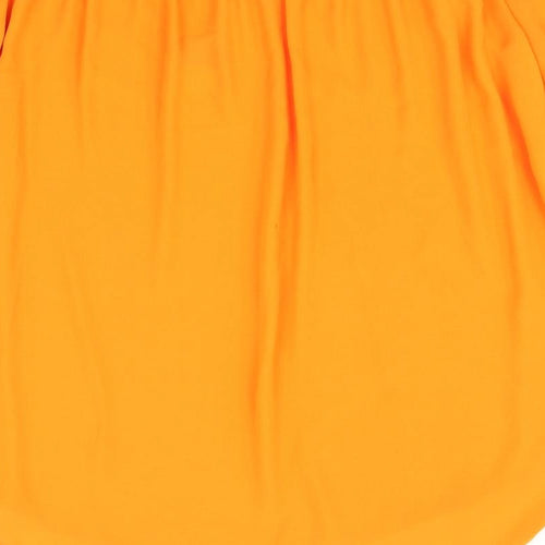 New Look Womens Orange   Basic Blouse Size 16