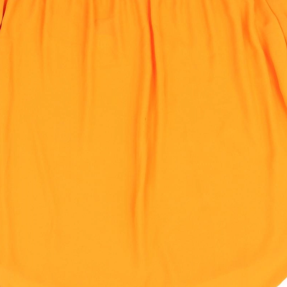 New Look Womens Orange   Basic Blouse Size 16