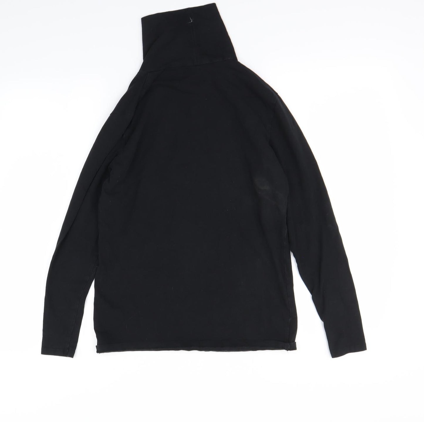 Crane Womens Black   Basic T-Shirt Size M