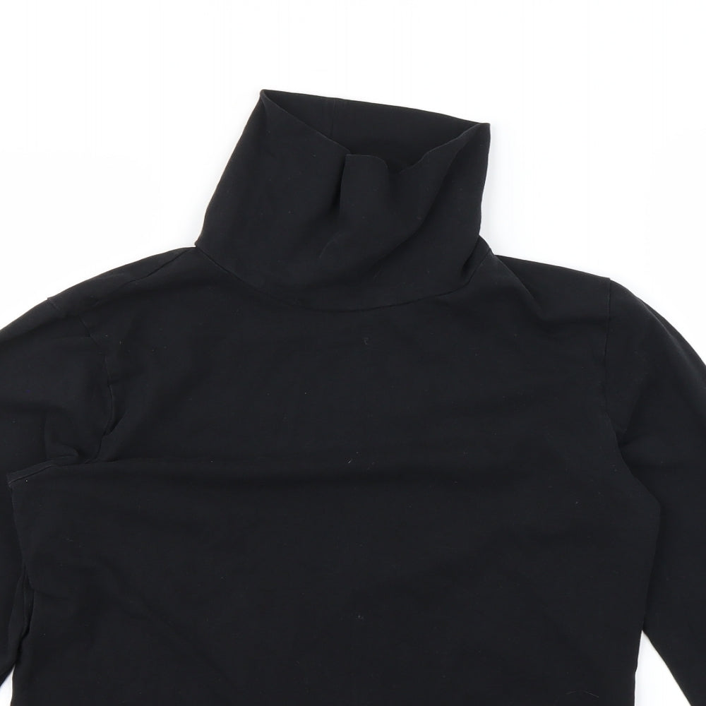 Crane Womens Black   Basic T-Shirt Size M