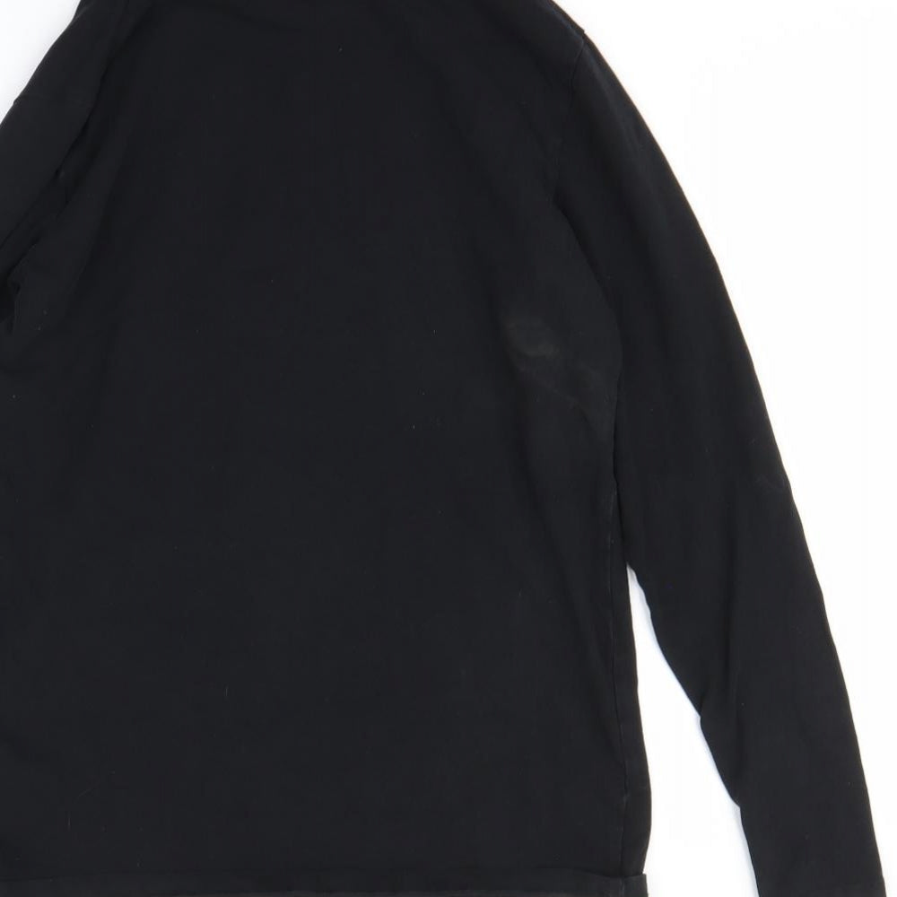 Crane Womens Black   Basic T-Shirt Size M