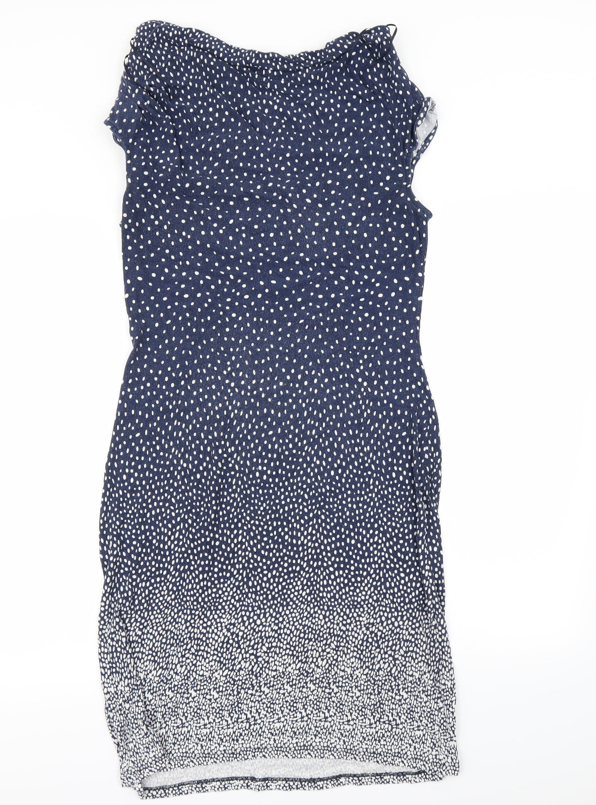 TU Womens Blue Polka Dot  Trapeze & Swing  Size 14
