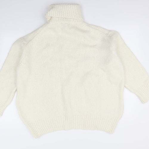 Mango Womens Ivory   Pullover Jumper Size XS