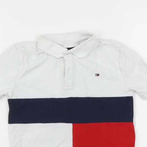 Tommy Hilfiger Boys White   Basic Polo Size 8 Years