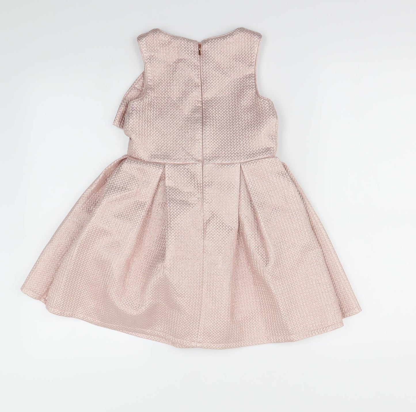 Ted Baker Girls Pink   Fit & Flare  Size 5-6 Years